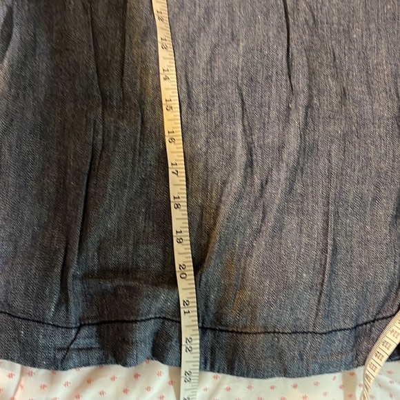 4/$20 Loft one shoulder chambray top size XXSP - Picture 8 of 10